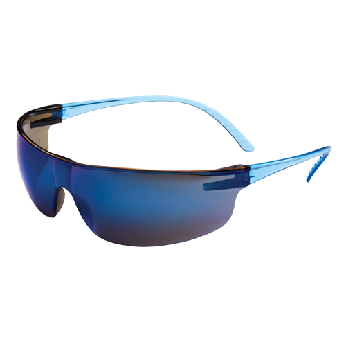 Lunettes de s&eacute;curit&eacute; Uvex s&eacute;rie SVP 200, Lentille Bleu/Miroir, Anti-&eacute;gratignures, ANSI Z87+/R&eacute;pond ou surpasse la norme CSA Z94.3 Superchem Industries