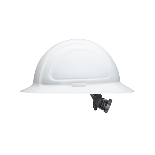 Casque de s&eacute;curit&eacute; &agrave; bordure compl&egrave;te North Zone, R&eacute;pond aux normes CSA type 1, Suspension Rochet, Non ventil&eacute; Superchem Industries