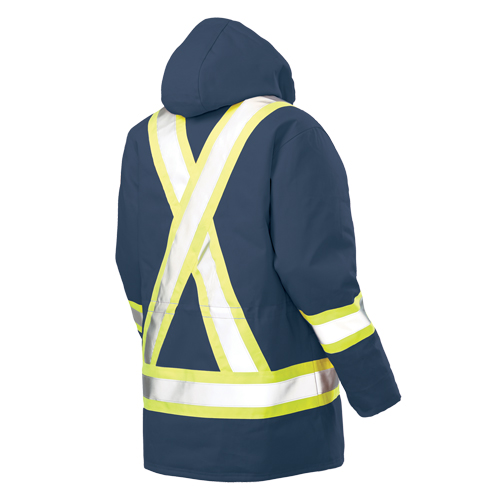 Parka de s&eacute;curit&eacute;, Bleu marine, Grand Superchem Industries