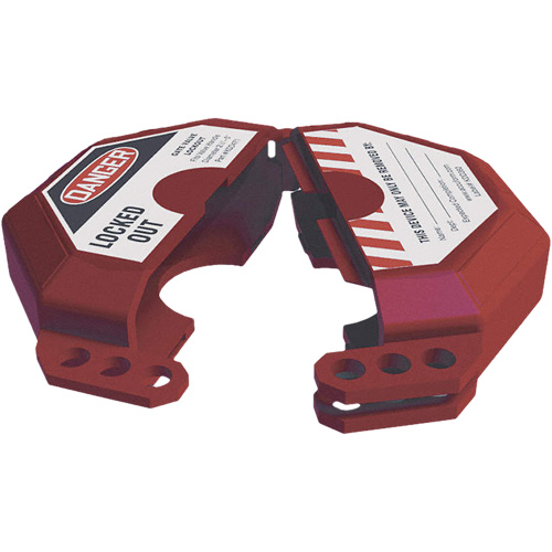 Dispositif de verrouillage de poign&eacute;e de robinet-vanne Stopout, Type Vanne Superchem Industries