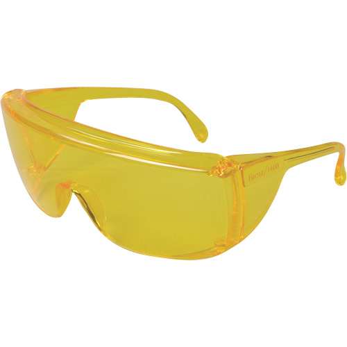 Veratti&reg; Tuff Spec&reg; 1400 Series Safety Glasses, Amber Lens, ANSI Z87+/Meets/Exceeds CSA Z94.3 Superchem Industries