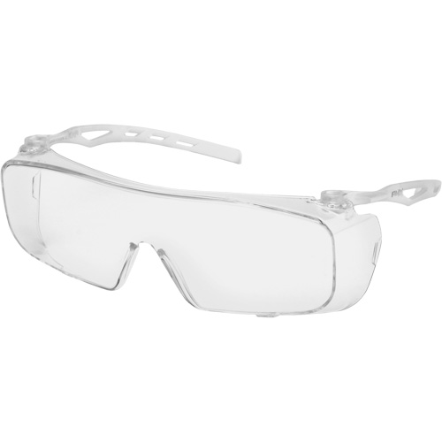 Lunettes de s&eacute;curit&eacute; Cappture OTG, Lentille Transparent, Antibu&eacute;e, ANSI Z87+/R&eacute;pond ou surpasse la norme CSA Z94.3 Superchem Industries