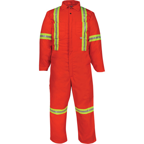 Combinaison r&eacute;fl&eacute;chissante de luxe, 40 (grand taille), Orange Superchem Industries