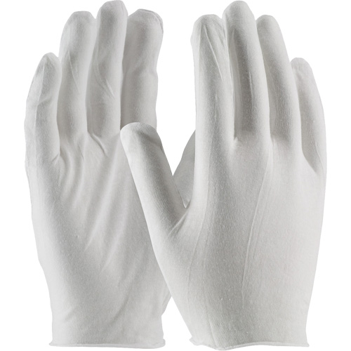 Gants d'inspection, Coton, Poignet Non ourl&eacute;, Taille unique Superchem Industries