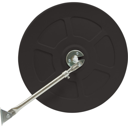 Convex Mirror with Telescopic Arm, Indoor/Outdoor, 12" Diameter Superchem Industries