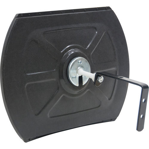 Roundtangular Convex Mirror with Bracket, 12" H x 18" W, Indoor/Outdoor Superchem Industries