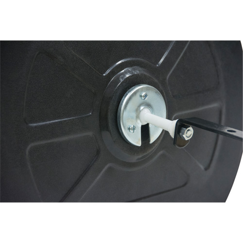 Roundtangular Convex Mirror with Bracket, 12" H x 18" W, Indoor/Outdoor Superchem Industries