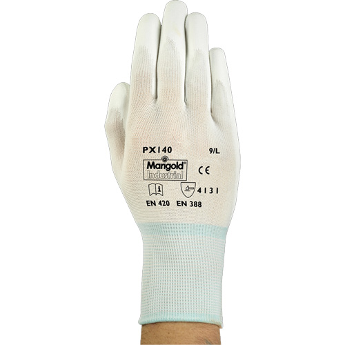 Gants enduits PX140, 6/T-petit, R&ecirc;vetement Polyur&eacute;thane, Calibre 15, Enveloppe en Nylon Superchem Industries