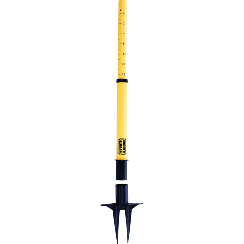 PLUS Barrier Posts, 42" High, Yellow Superchem Industries