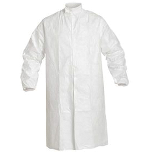 Lab Coat, Tyvek&reg; IsoClean&reg;, White, Small Superchem Industries