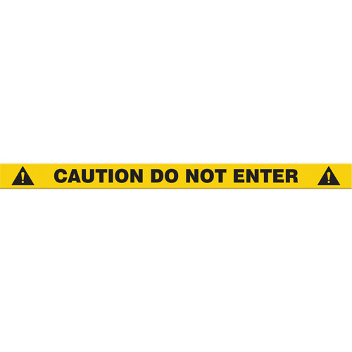 Tough-Mark Heavy-Duty Floor Marking, Rectangle, 48" L x 4" W, Yellow, Polyethylene Superchem Industries