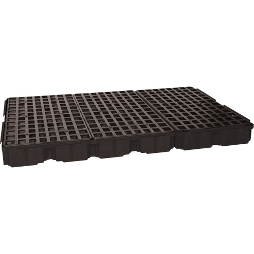 Modular Spill Platform, 88 US gal. Spill Capacity, 51.5" x 78.25" x 6.5" Superchem Industries