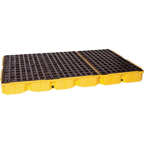 Modular Spill Platform, 88 US gal. Spill Capacity, 51.5" x 78.25" x 6.5" Superchem Industries