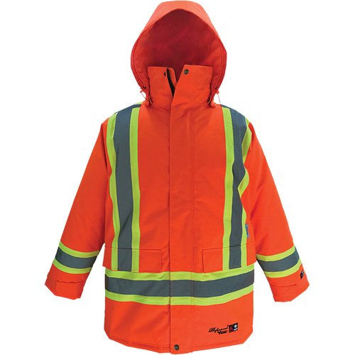 Journeyman Insulated Parka, 2X-Large, Black Superchem Industries