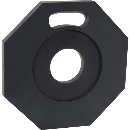 Rubber Base for Premium Delineator Posts, 12 lbs. Superchem Industries