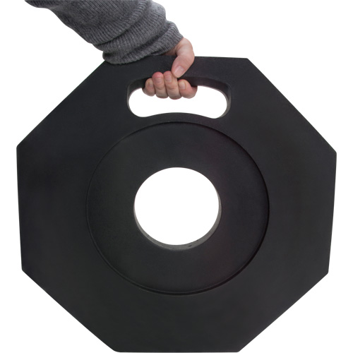 Rubber Base for Premium Delineator Posts, 12 lbs. Superchem Industries