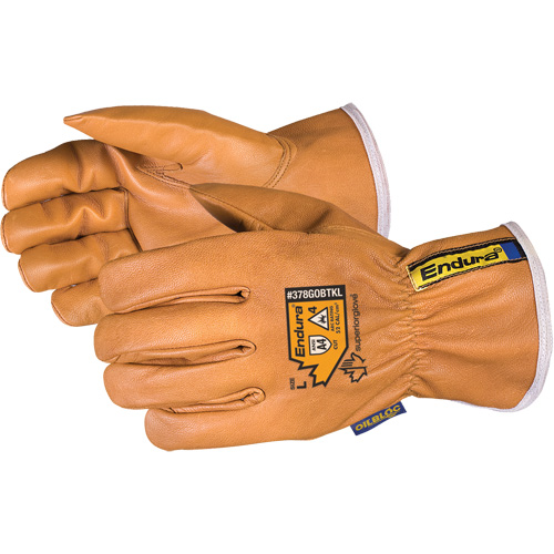Gants de conducteur pour l'hiver Endura, Petit, Paume en Cuir fleur de ch&egrave;vre, Thinsulate Superchem Industries