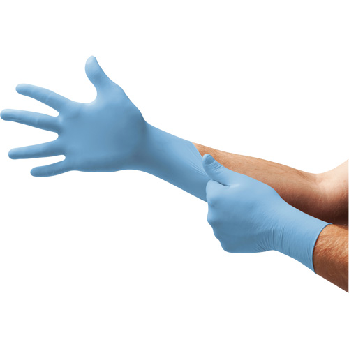 Xceed&reg; XC-310 Examination Gloves, Small, Nitrile, 4.3-mil, Powder-Free, Blue, Class 2 Superchem Industries