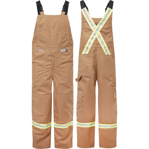 Avenger 12 oz. Bib Pants, Medium (Tall), Caramel Duck Superchem Industries