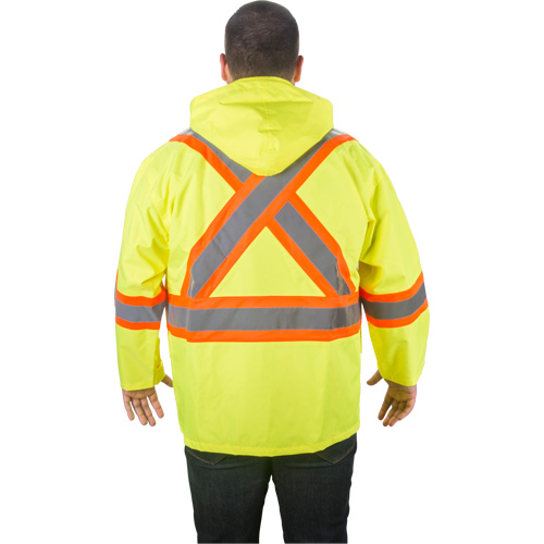 Imperm&eacute;able RZ1000, Polyester, Petit, Jaune lime haute visibilit&eacute; Superchem Industries