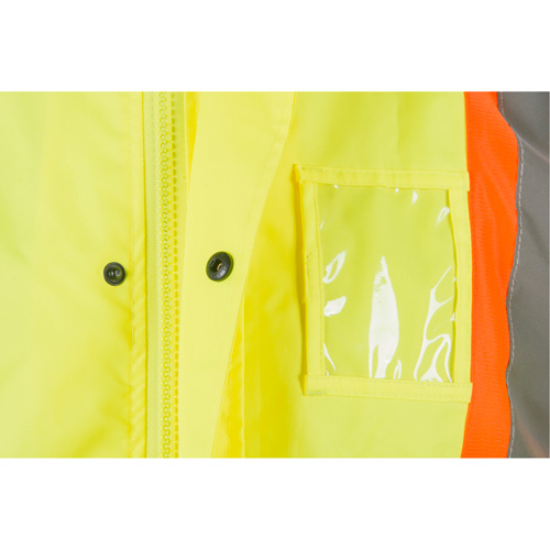 Imperm&eacute;able RZ1000, Polyester, Petit, Jaune lime haute visibilit&eacute; Superchem Industries