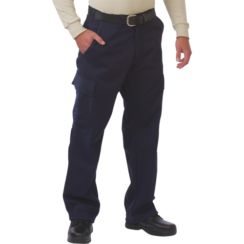 Pantalons cargo Westex UltraSoft, 30, x 36, Bleu marin, 12,4 cal/cm2 Superchem Industries