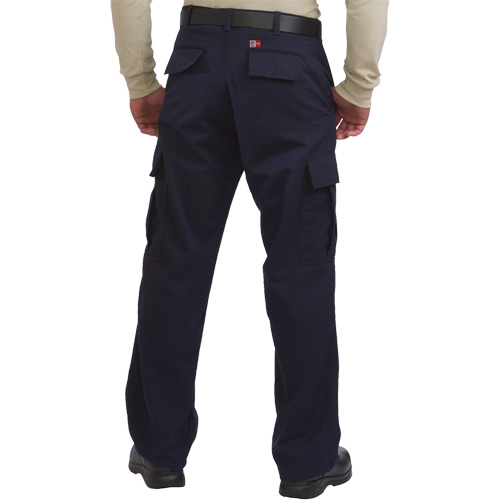 Pantalons cargo Westex UltraSoft, 30, x 36, Bleu marin, 12,4 cal/cm2 Superchem Industries