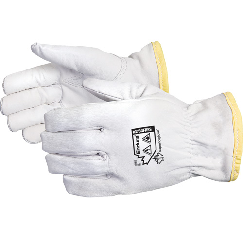 Gants de conducteur antistatiques et ignifuges Endura, Petit, Paume en Cuir fleur de ch&egrave;vre, Rhovyl Superchem Industries