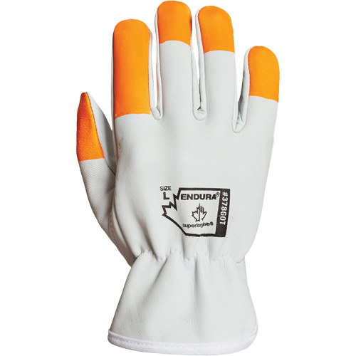 Gants de conducteur Endura, Petit, Paume en Cuir fleur de ch&egrave;vre Superchem Industries