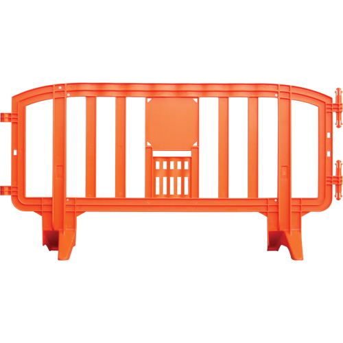 Movit Barricade, Interlocking, 78" L x 39" H, Orange Superchem Industries