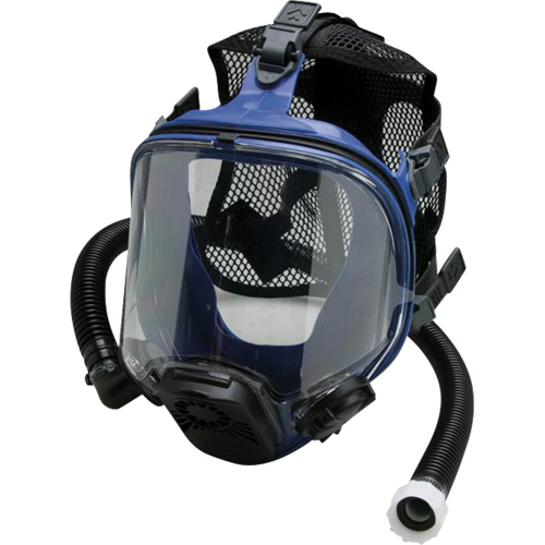Full-Face Supplied Air Respirator, Silicone, One Size Superchem Industries