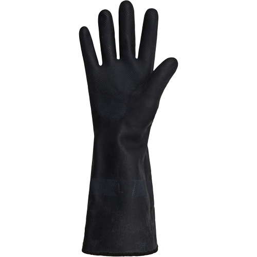 SolvStop Heady-Duty Chemical & Heat-Resistant Gloves, Neoprene, 8, Protects Up To 392° F (200° C) Superchem Industries
