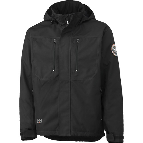 Manteau isolant Berg, Hommes, Petit, Noir Superchem Industries