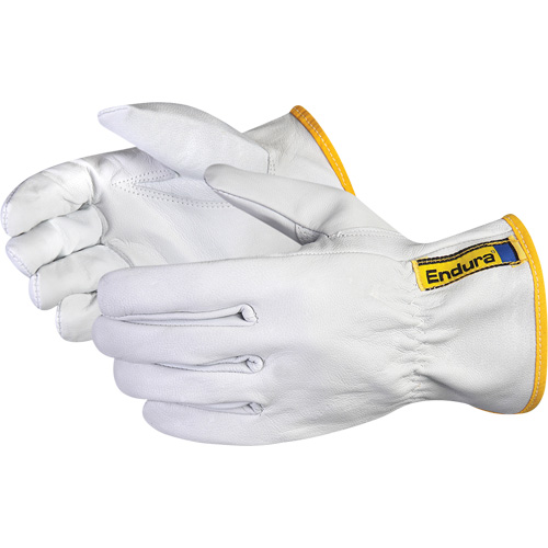 Gants de conducteur Endura, Petit, Paume en Cuir fleur de ch&egrave;vre Superchem Industries