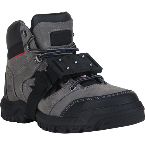 Low Profile Mid-Sole Ice Cleats, Tungsten Carbide, Stud Traction, One Size Superchem Industries