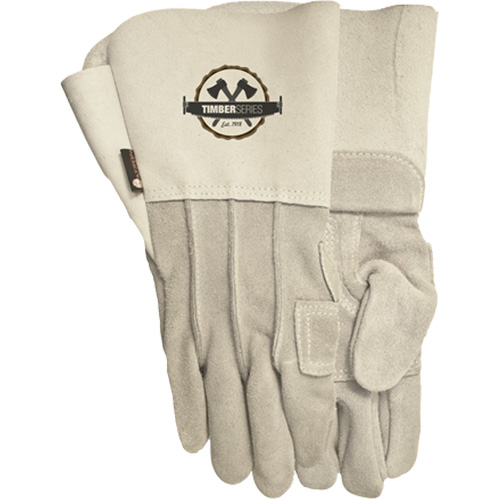 Gants de soudage 109G Timber Beast, Cuir de vache refendu, Taille 8 Superchem Industries