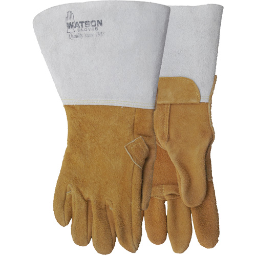 285 Buck-Tex Welding Gloves, Split Leather, Size 9 Superchem Industries
