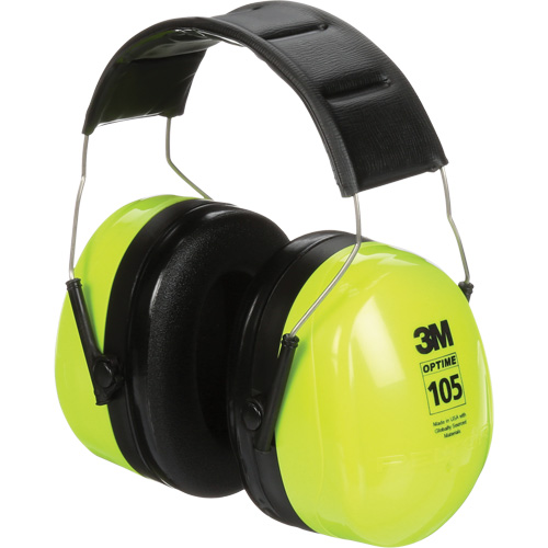 Protecteurs d'oreilles Optime 105 Peltor, Bandeau, 30 NRR dB Superchem Industries