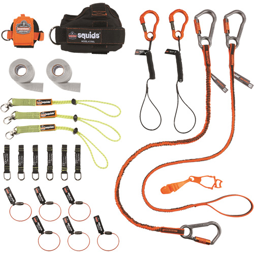 Trousse de longes de fixation d'outils pour charpentier et ouvrier 3183 Squids Superchem Industries