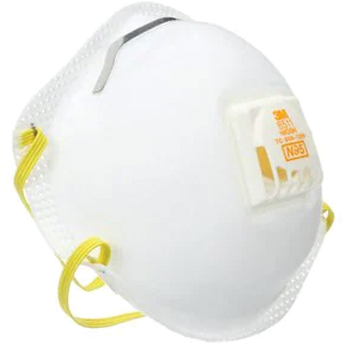 Respirateur contre les particules 8511, N95, Certifi&eacute; NIOSH Superchem Industries