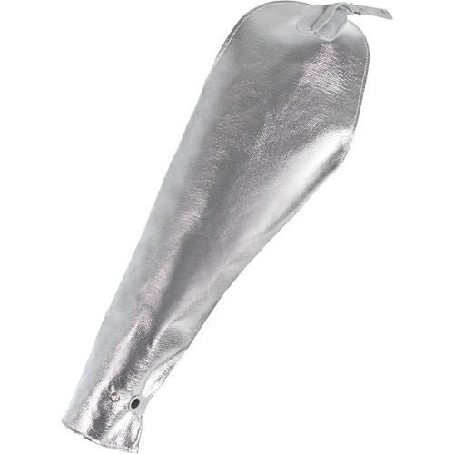 Manches r&eacute;sistant &agrave; la chaleur pour soudeur, 24", Kevlar aluminis&eacute;, Argent Superchem Industries