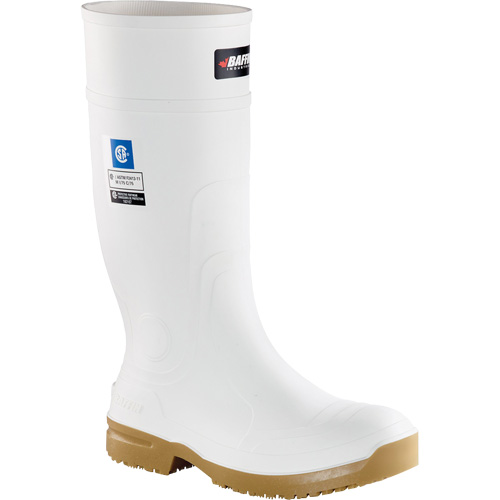 Slip Resistant Boots, Rubber, Steel Toe, Size 12 Superchem Industries