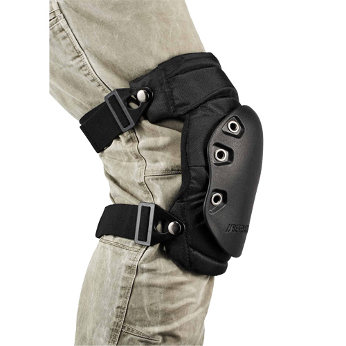 ProFlex&reg; 435 Comfort Hinged Hard Cap Knee Pads, Buckle Style, Rubber Caps, Foam/Gel Pads Superchem Industries