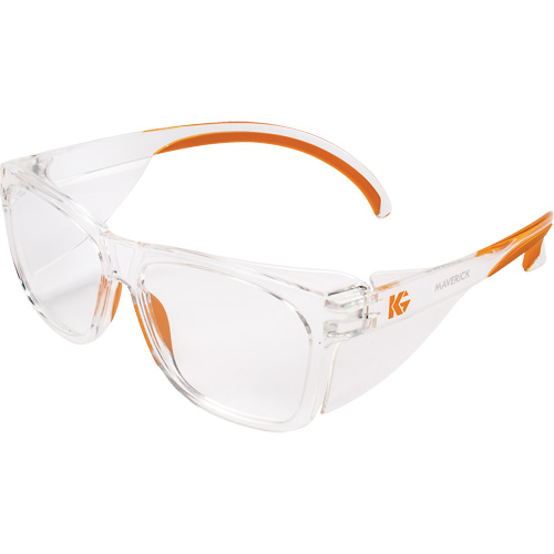 Lunettes de s&eacute;curit&eacute; KleenGuard, Lentille Transparent, Antibu&eacute;e/Anti-&eacute;gratignures, ANSI Z87+ Superchem Industries