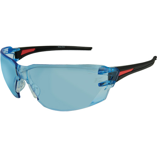 Lunettes de s&eacute;curit&eacute; Nevosa, Lentille Bleu p&acirc;le, Anti-&eacute;gratignures, R&eacute;pond ou surpasse la norme CSA Z94.3 Superchem Industries