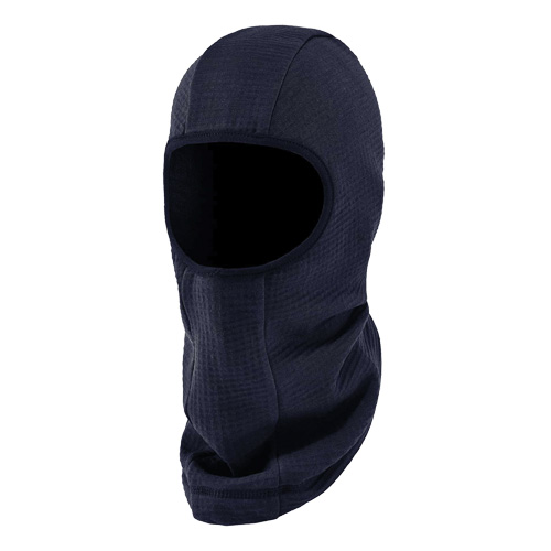 N-Ferno&reg; Dual Hazard Balaclava Face Mask, Navy Blue, Fleece Superchem Industries