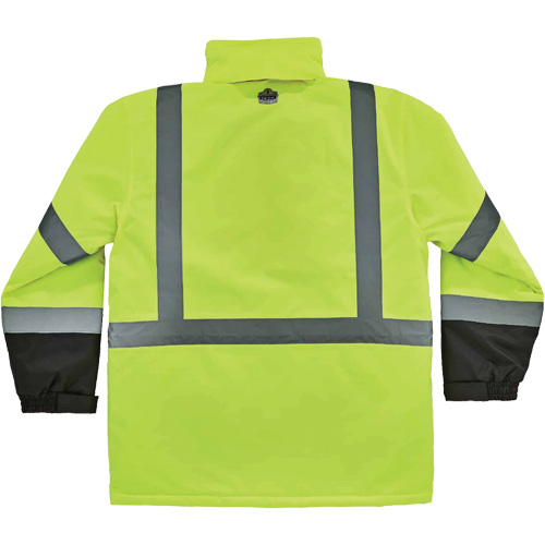 GloWear&reg; 8384 Type R Thermal Parka, High Visibility Lime-Yellow, Large Superchem Industries
