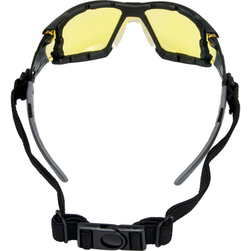 Z2900 Series Safety Glasses with Foam Gasket, Amber Lens, Anti-Scratch, ANSI Z87+/Meets/Exceeds CSA Z94.3 Superchem Industries