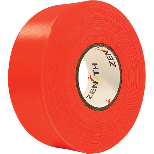 Flagging Tape, 1.1875" W x 164' L, Fluorescent Orange Superchem Industries