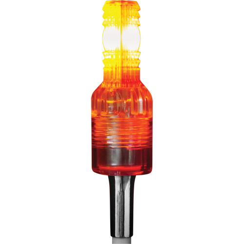 Tige de s&eacute;curit&eacute; avec lumi&egrave;re DEL haute visibilit&eacute; Safety Whip Superchem Industries